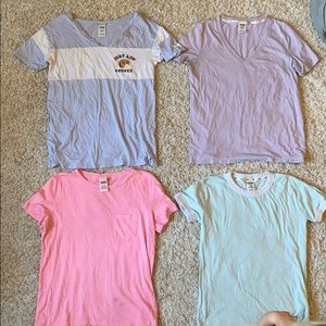 VS PINK BUNDLE OF FOUR Shirts